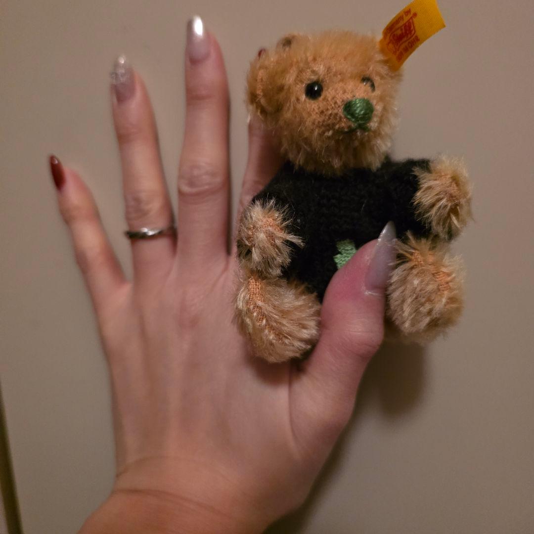 シュタイフ ベア 四つ葉のクローバー Steiff ぬいぐるみ オーナメント