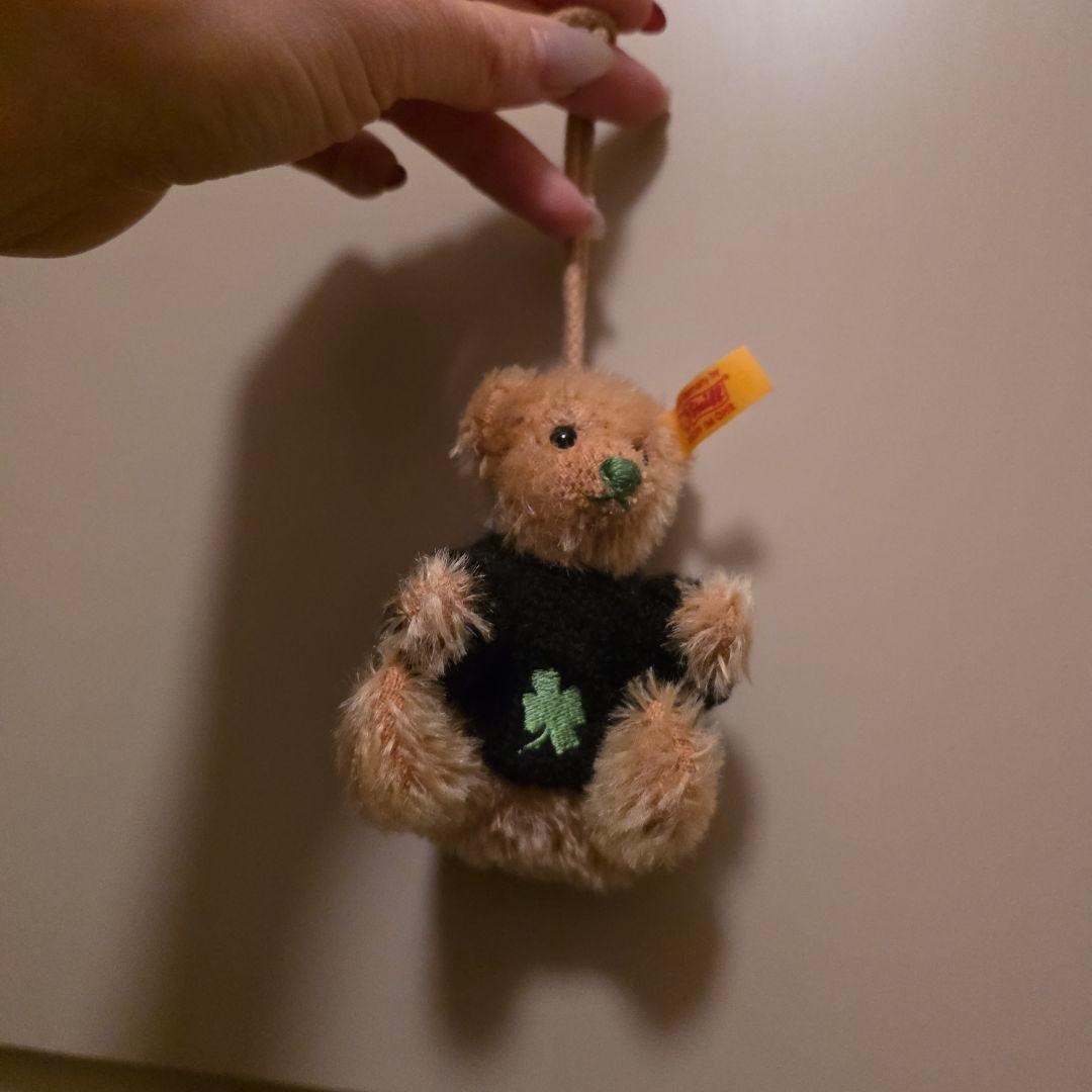 シュタイフ ベア 四つ葉のクローバー Steiff ぬいぐるみ オーナメント