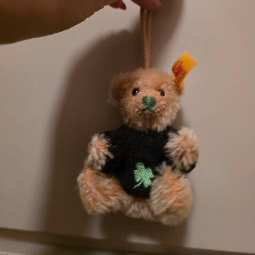 シュタイフ ベア 四つ葉のクローバー Steiff ぬいぐるみ オーナメント