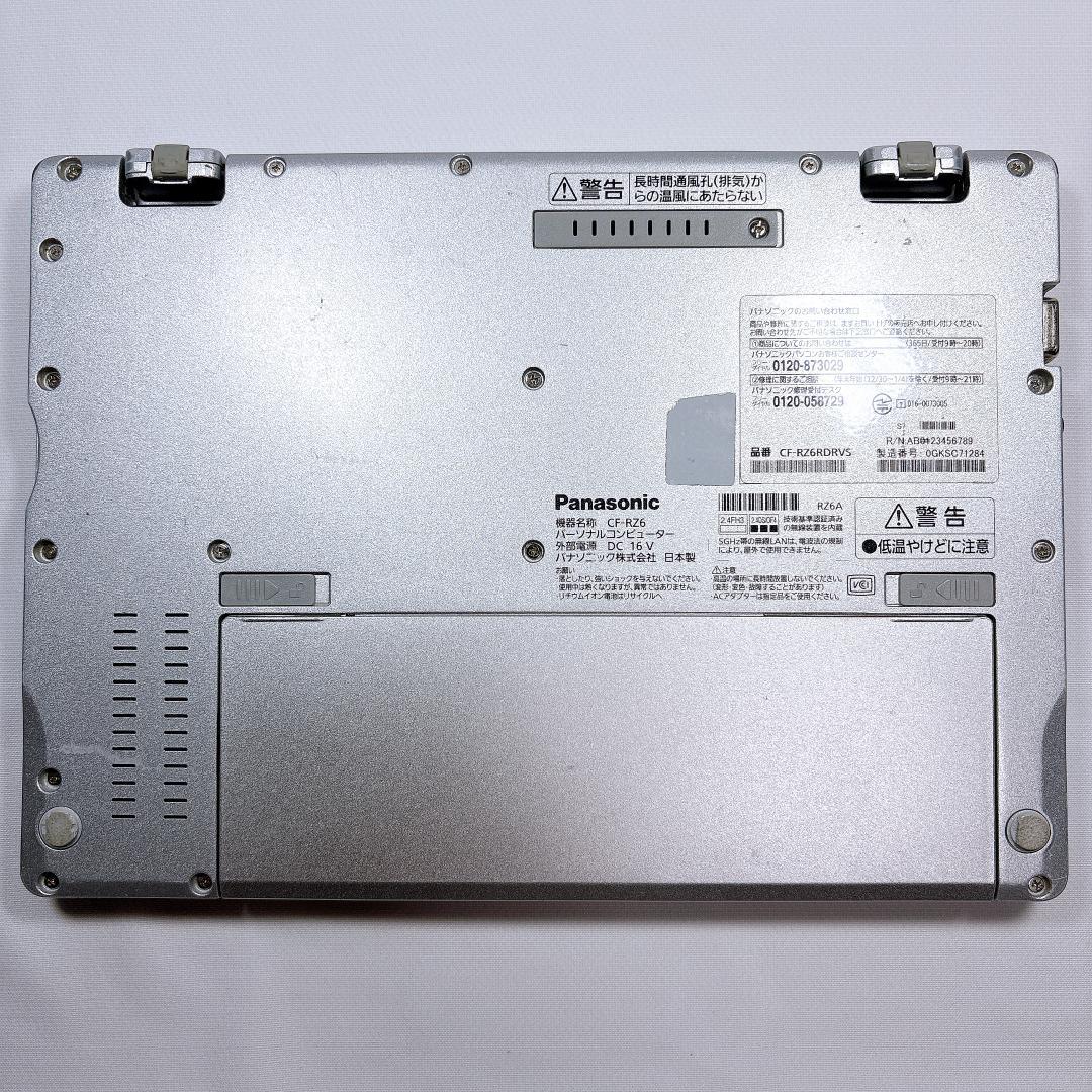 ★超軽量760g★レッツノート CF-RZ6 2in1タッチパネル_876