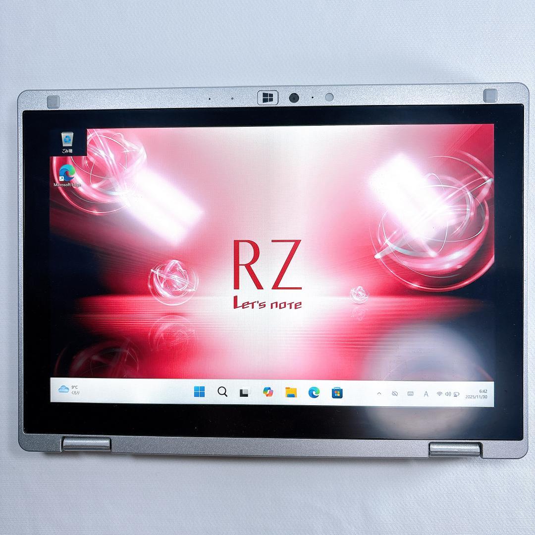 ★超軽量760g★レッツノート CF-RZ6 2in1タッチパネル_876