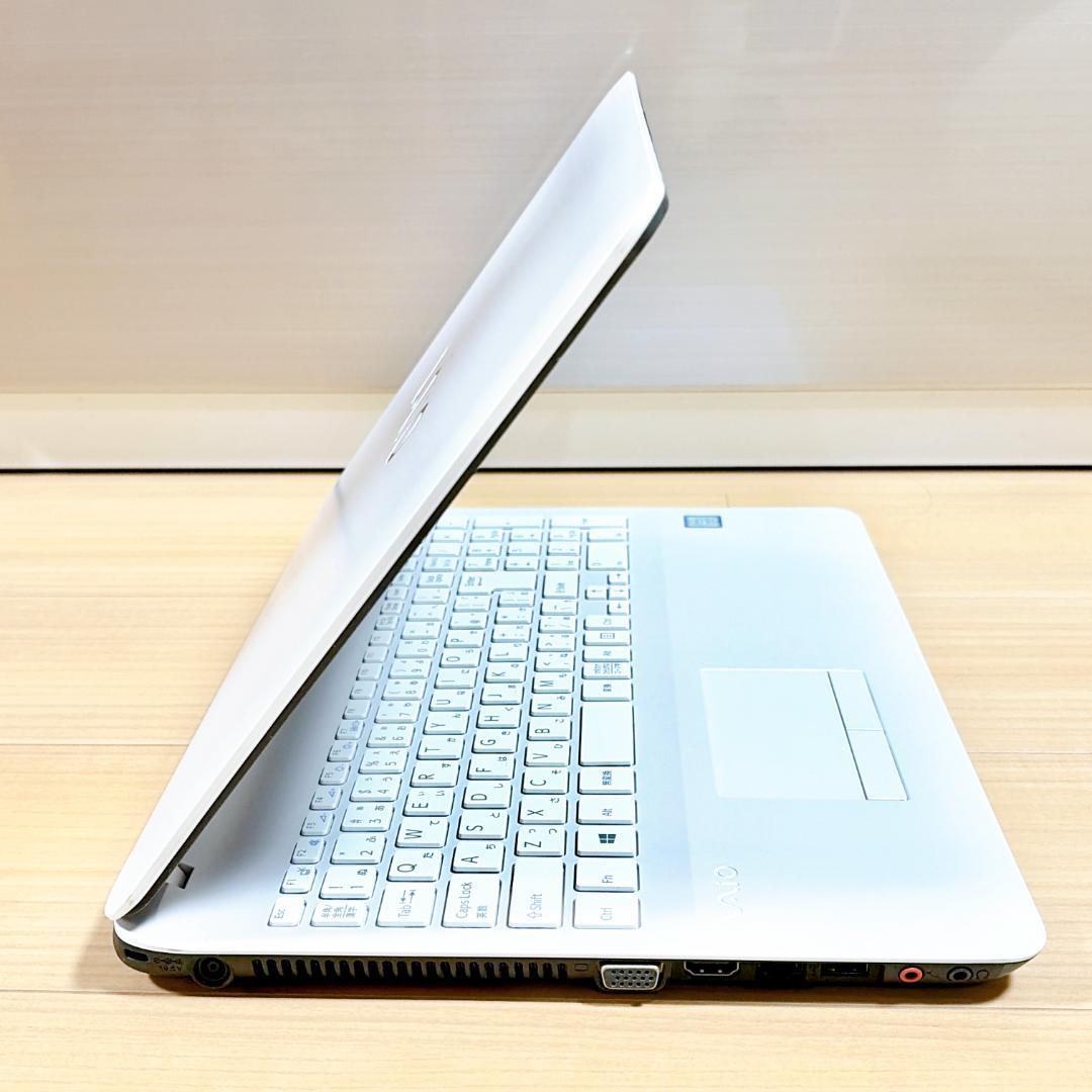 美品VAIO✨第7世代Corei3✨8GB✨初心者OKノートPC