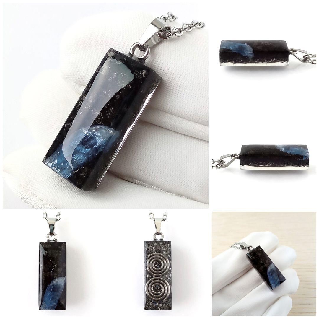 オルゴナイト｜心身を浄化し調子を整える｜カイヤナイト×エリートシュンガイト