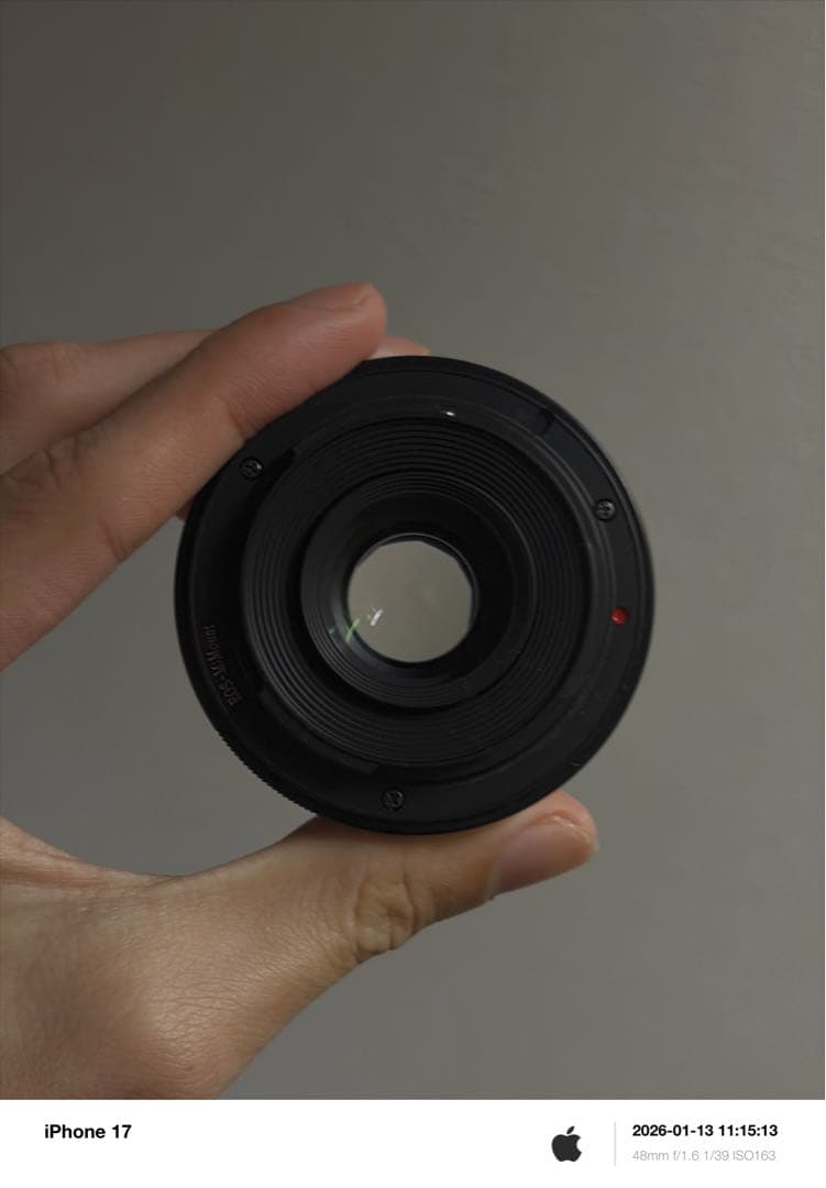7artisans 25mm F1.8 レンズ キヤノンEF-Mマウント