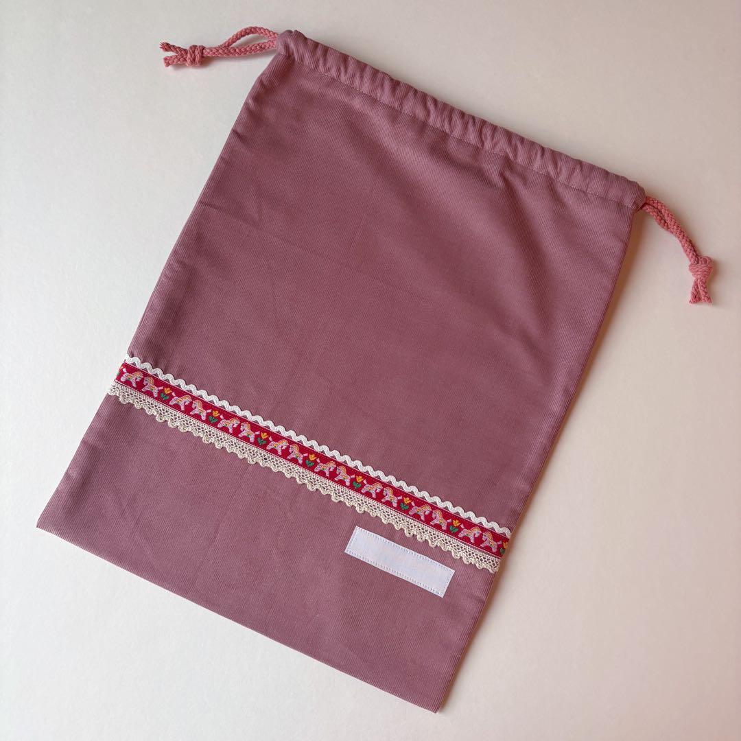 【s】レッスンバッグ　シューズバッグ　巾着　ランチマット　セット