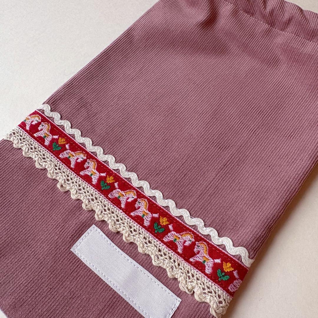 【s】レッスンバッグ　シューズバッグ　巾着　ランチマット　セット