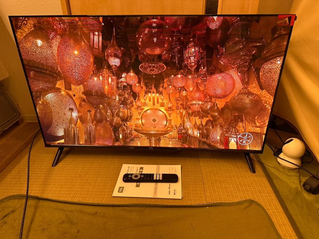 24年製未使用近！TCL　40S54H　スマートテレビ　チューナーレス　40型