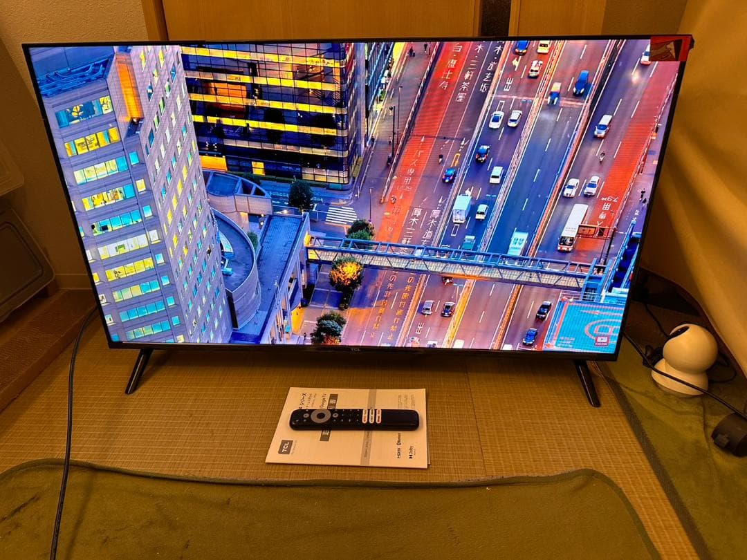 24年製未使用近！TCL　40S54H　スマートテレビ　チューナーレス　40型