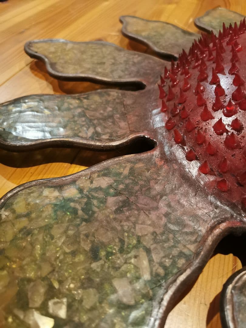 バリ島で購入した置物（ろうそく立て）