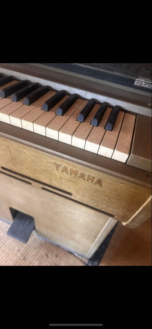 ビンテージ　50年以上前　YAMAHA 電子オルガン 37鍵 ゴールド