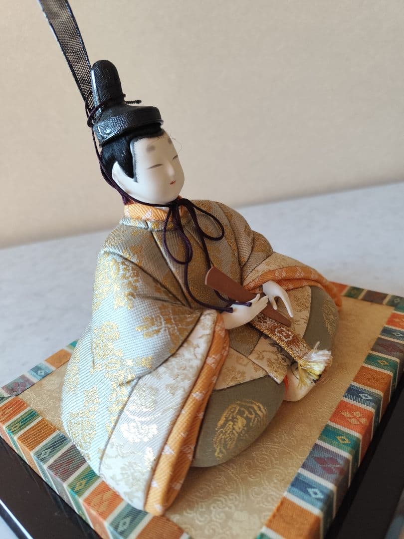 〈手づくり〉真多呂 人形セット 雛人形お雛様 親王飾り 木目込人形