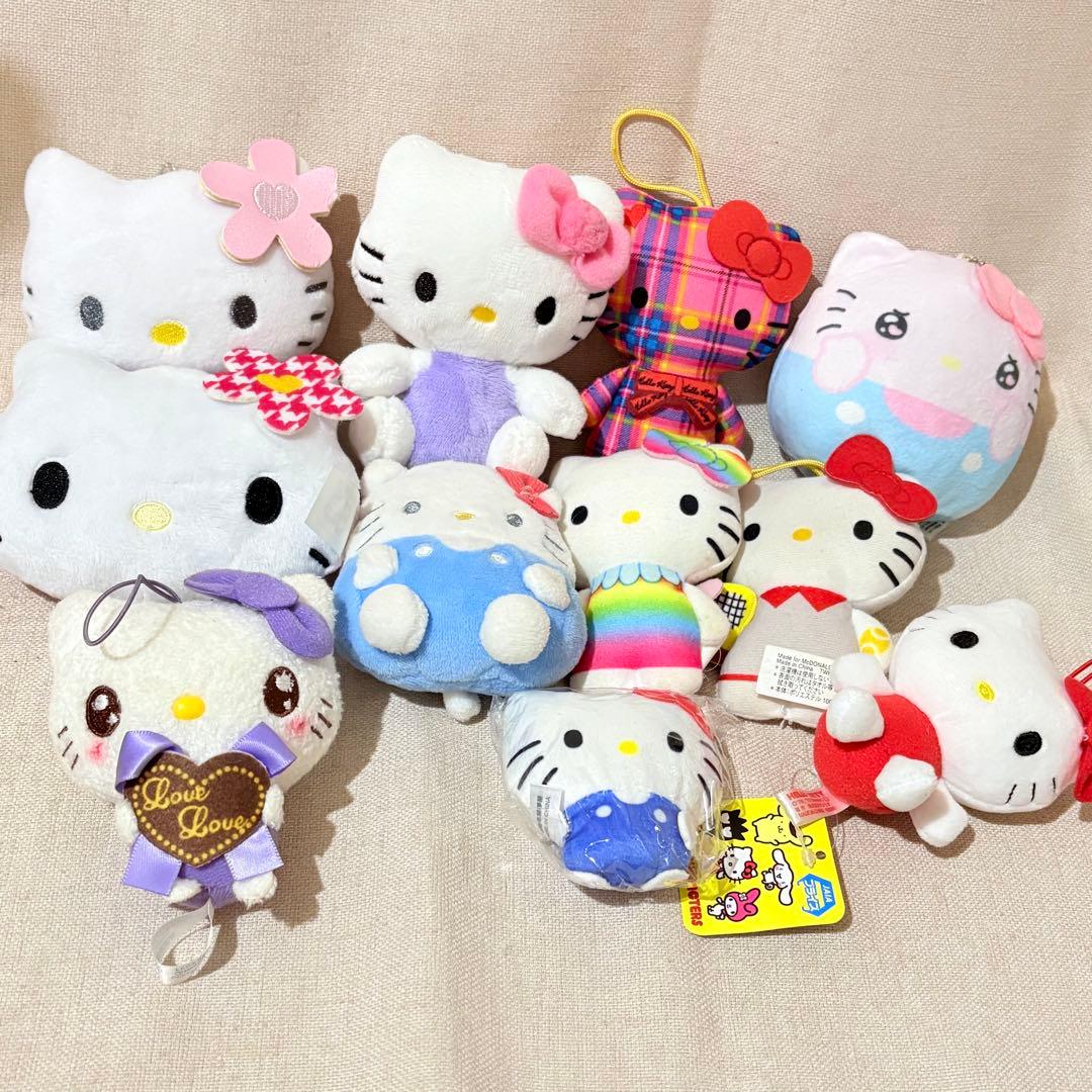 ハローキティ　ぬいぐるみ　キーホルダー　ストラップ　まとめ売り　大量