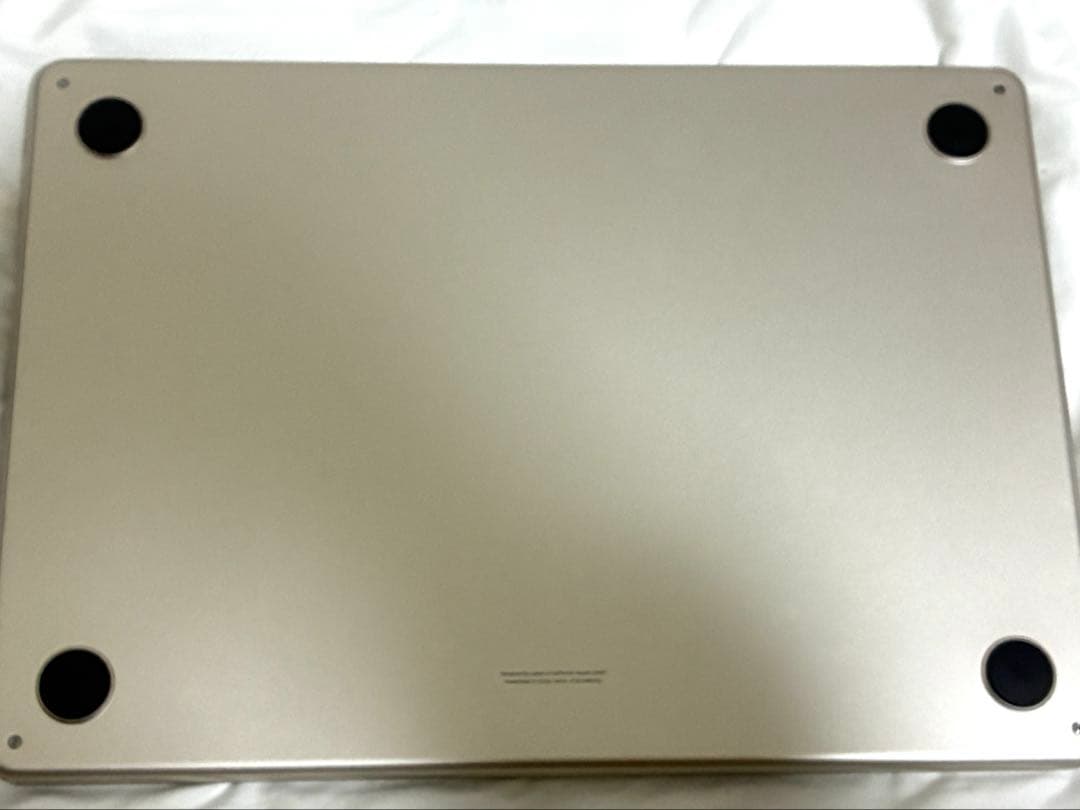【ジャンク品】Macbook Air M2 スターライト マックブック