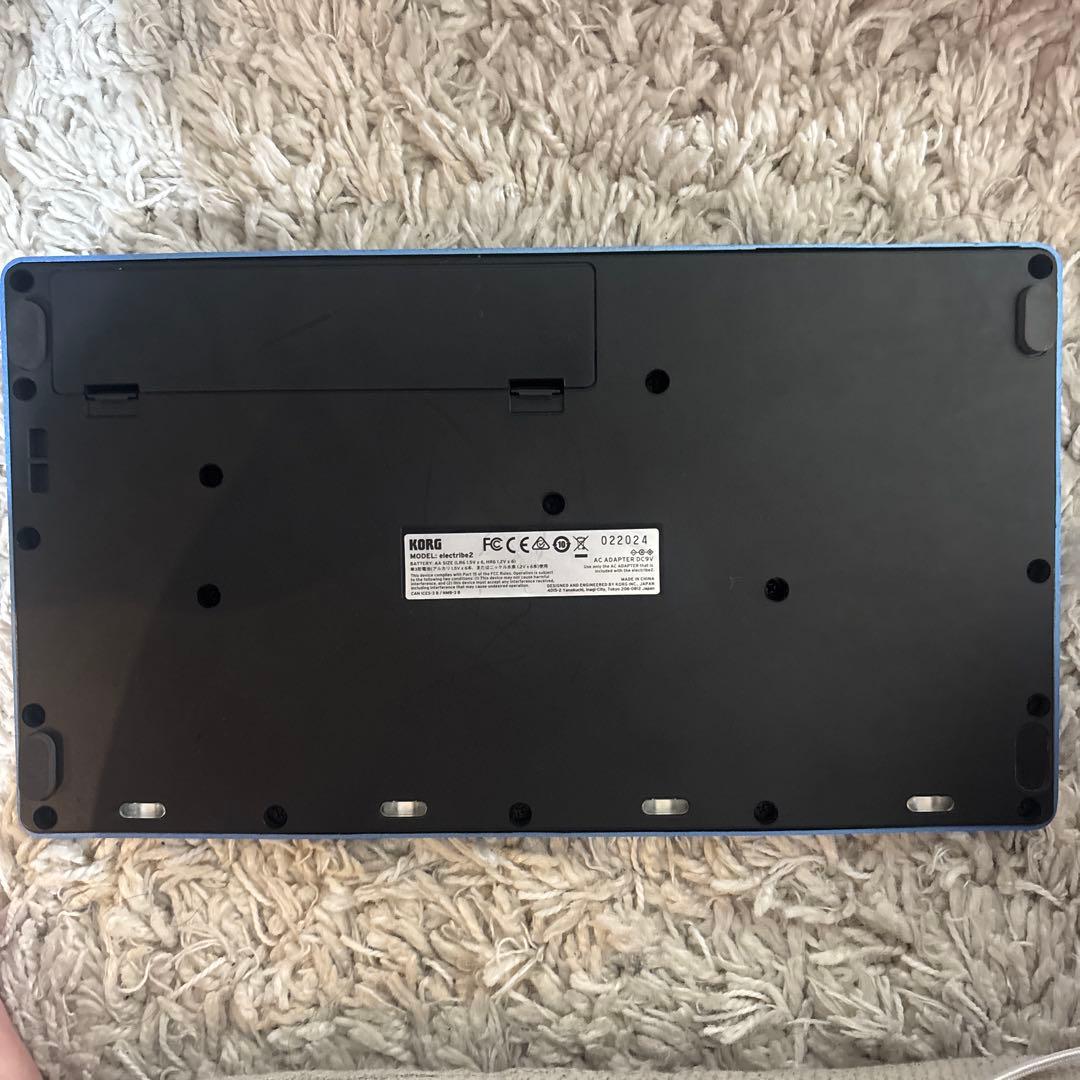 鍵盤楽器 korg electribe2 blue