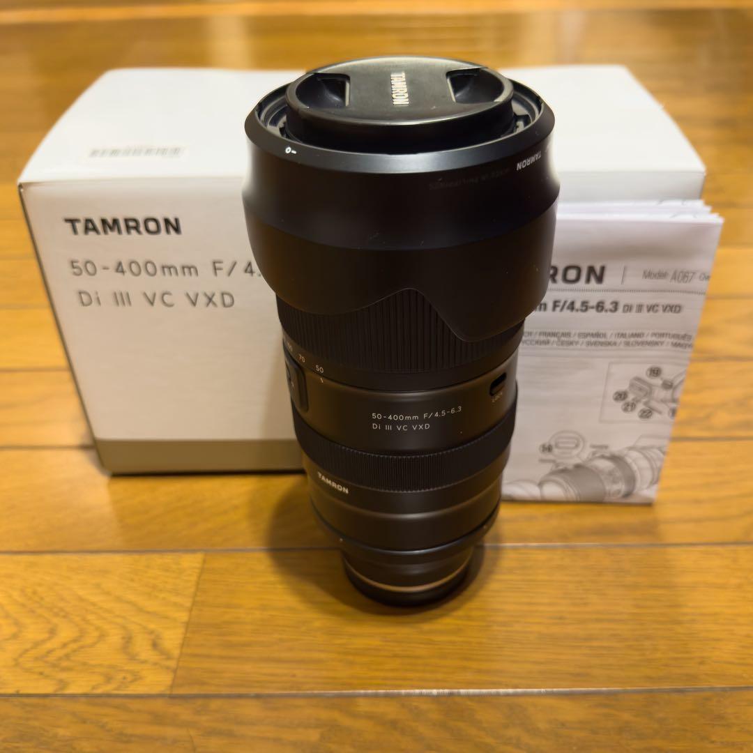 【美品】タムロン 50-400mm F4.5-6.3 Di III VC VXD