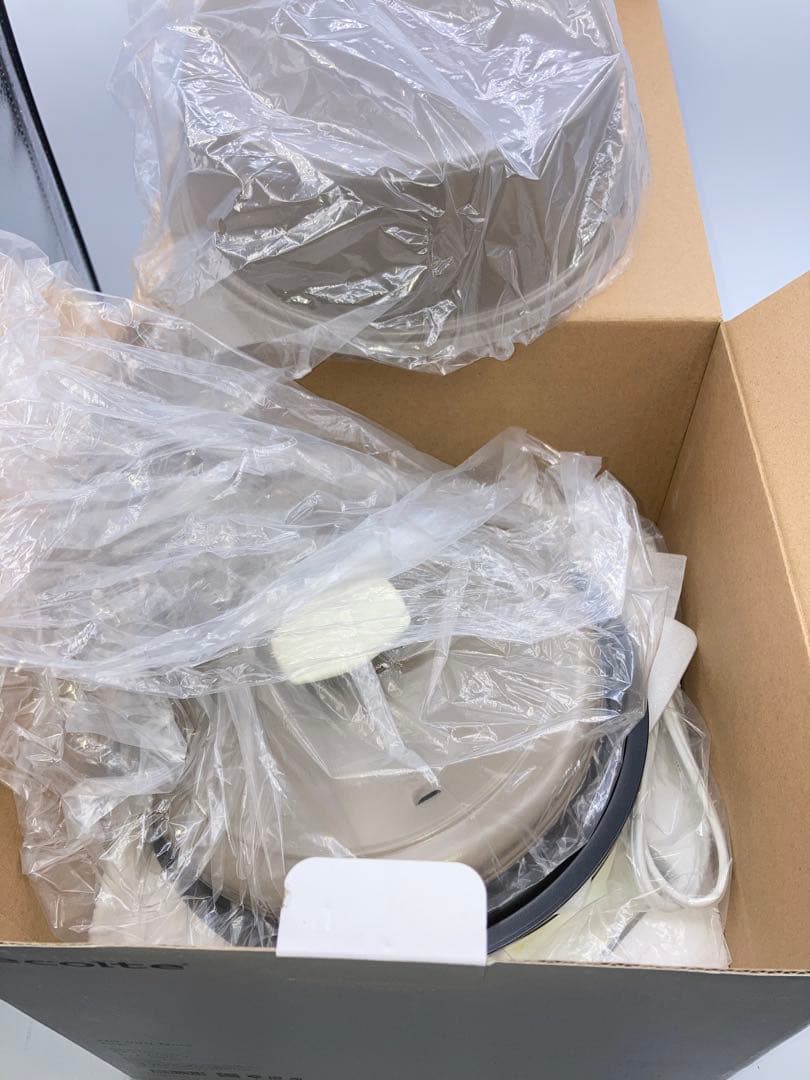 新品　レコルト　ポットデュオ　タント　グレージュ　RPF-2