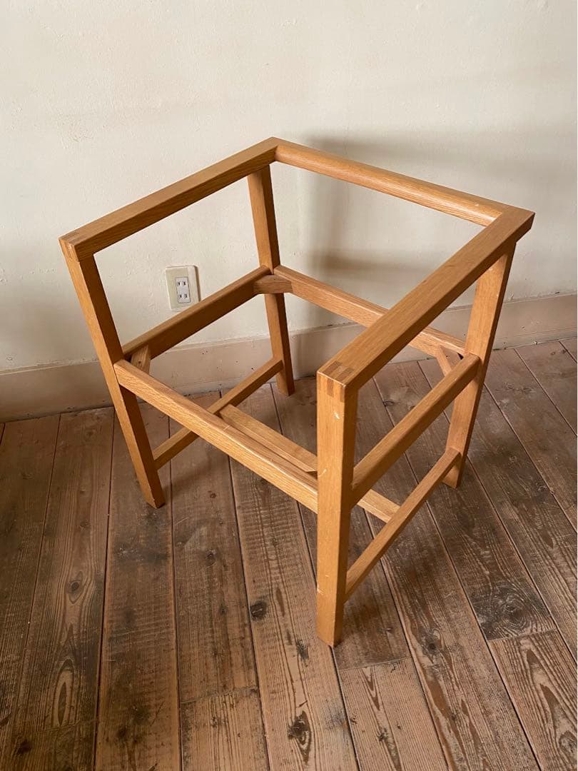 椅子フレーム　オーク材　アームチェア