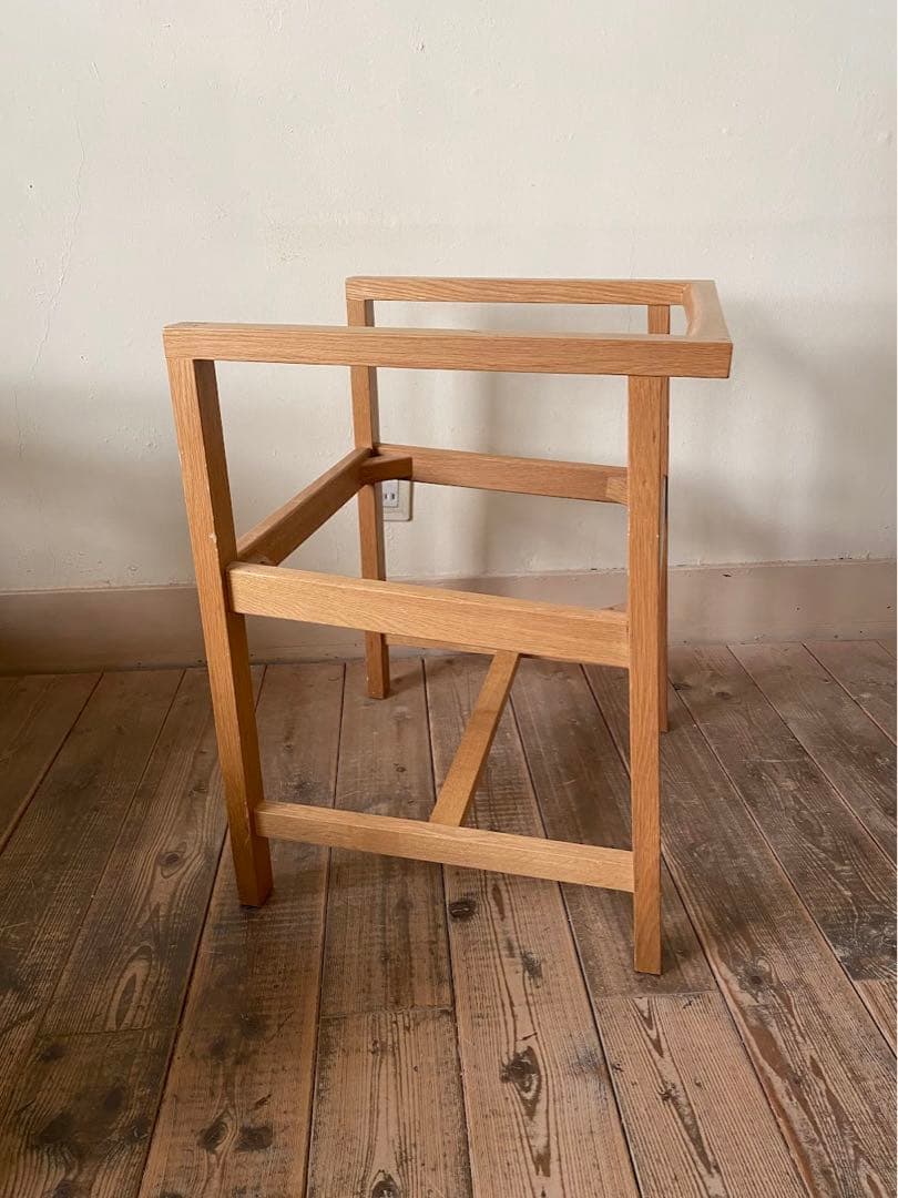 椅子フレーム　オーク材　アームチェア