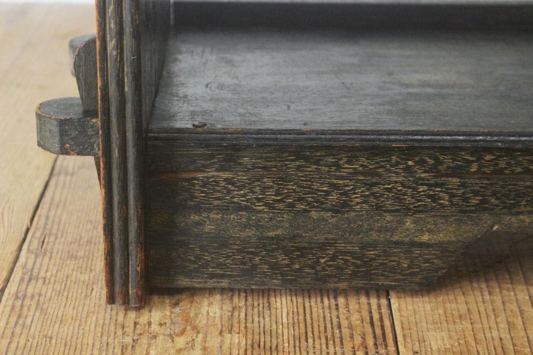 レトロ 楔本棚 くさび ブックシェルフ オープンシェルフ ラック 飾り棚 木製