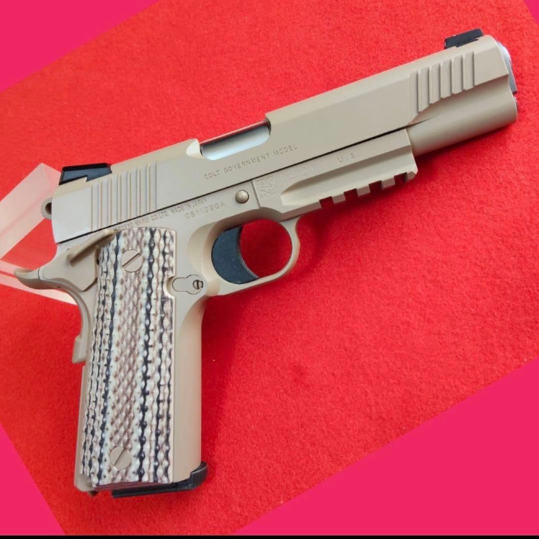 東京マルイ　M45A1 ガスブローバック ハニカムグリップ付