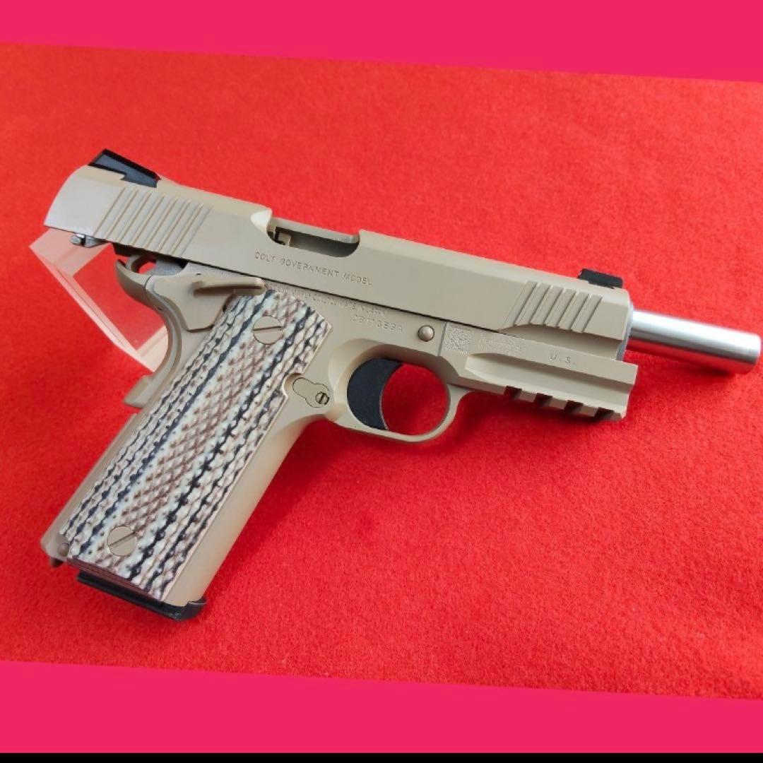 東京マルイ　M45A1 ガスブローバック ハニカムグリップ付