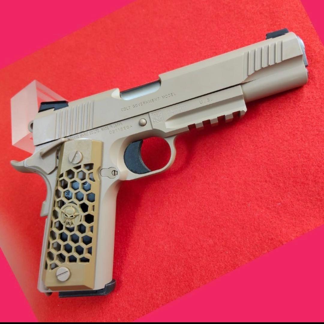 東京マルイ　M45A1 ガスブローバック ハニカムグリップ付