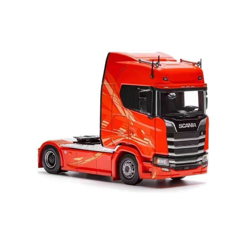 1/64 MASDI スカニア 770S トラクターヘッド オレンジ色