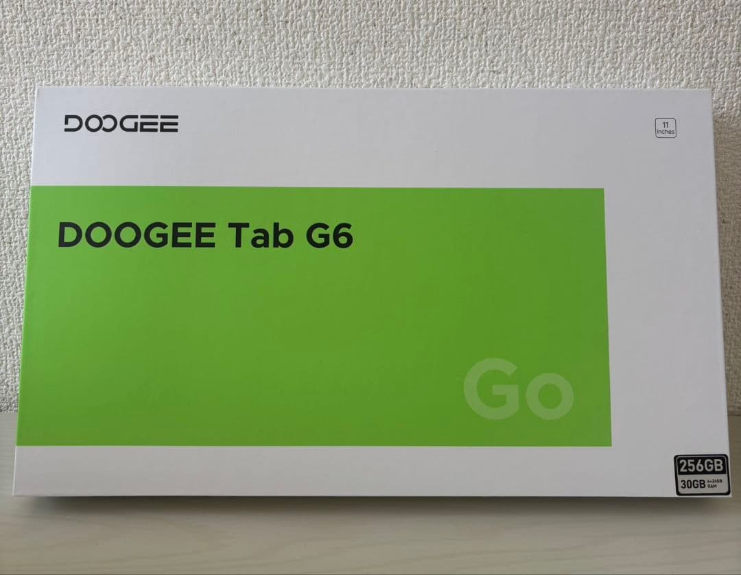 【最終価格】4G LTE タブレット DOOGEE G6 Android15