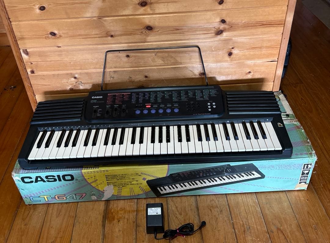 電子ピアノCASIO CT-G47 61鍵 ブラック 61鍵 キーボード