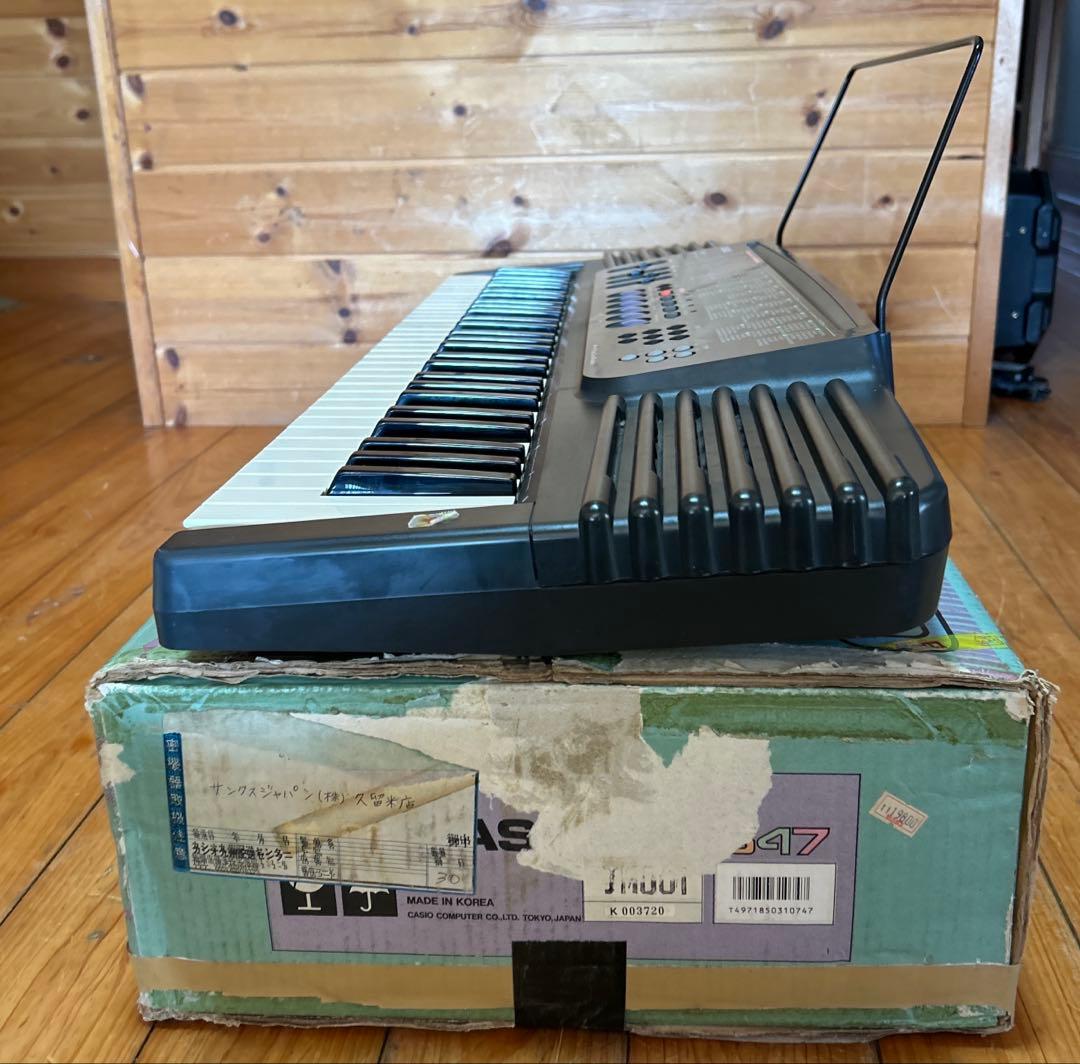 電子ピアノCASIO CT-G47 61鍵 ブラック 61鍵 キーボード