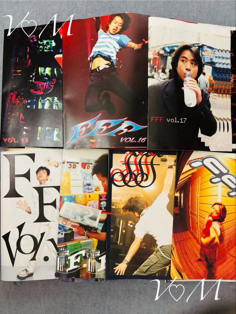 フミヤさん♡ ファンクラブ 会報 vol.15〜126まで 100冊 藤井フミヤ