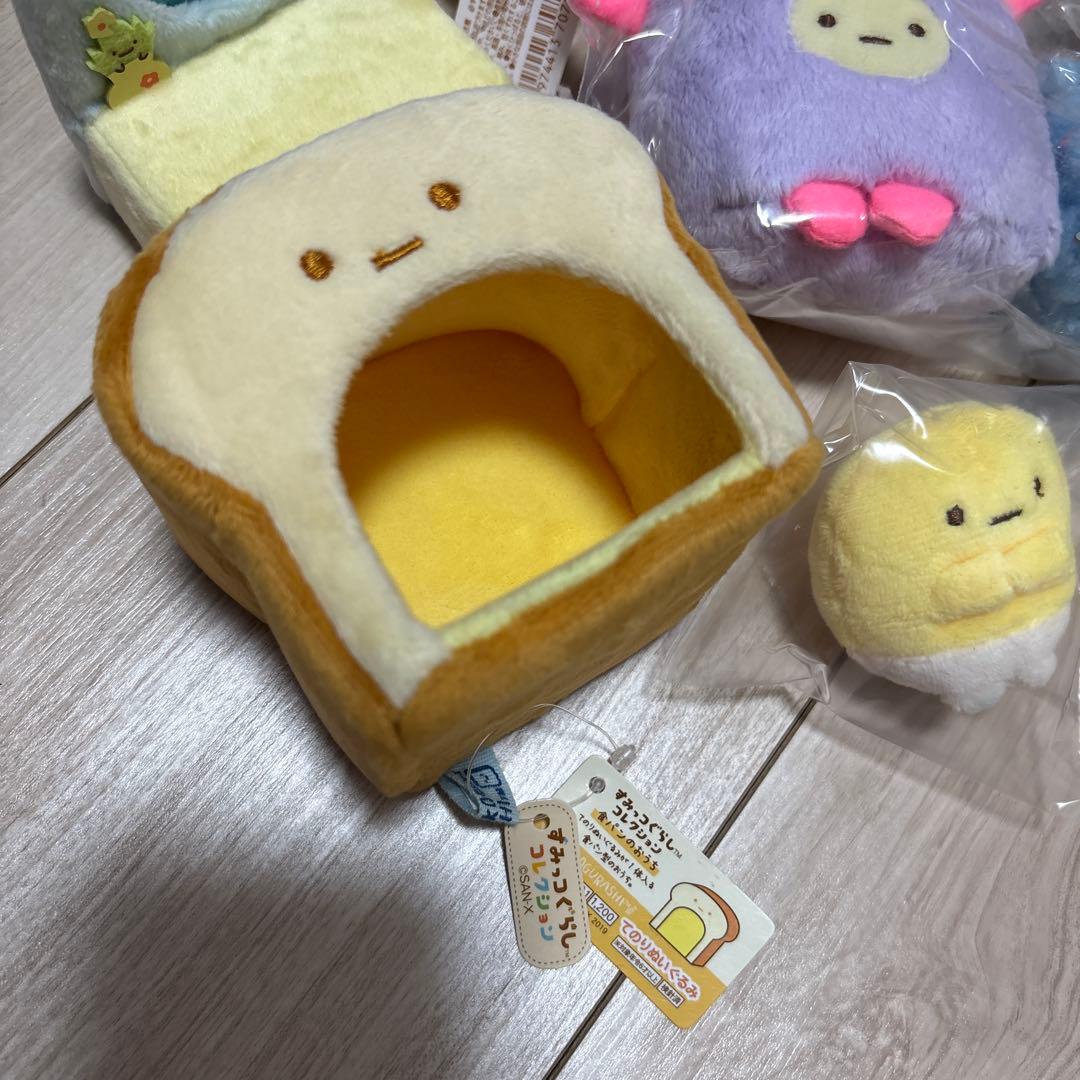 すみっコぐらし　ナイトパーク　他　てのりぬいぐるみ