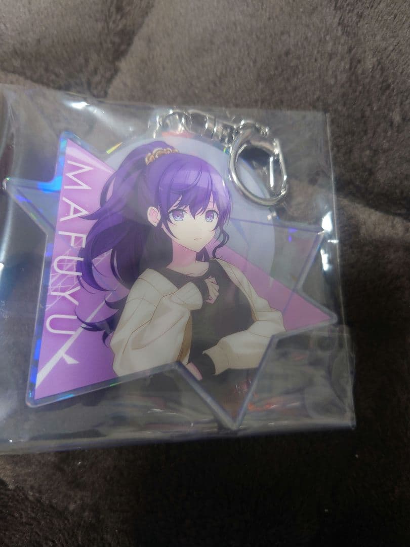 プロセカ　ニーゴ　朝比奈まふゆ　缶バッジ　キーホールダー　色紙　セット