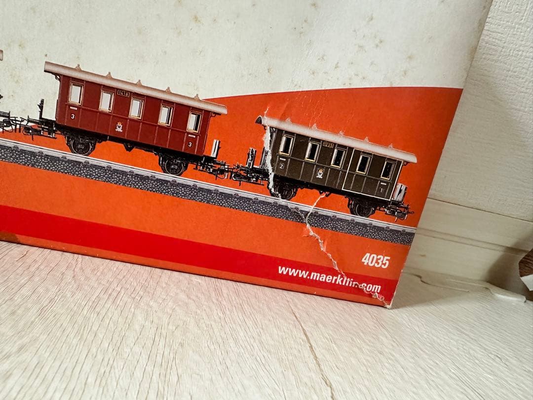 【Märklin メルクリン 4035 客車4両セット HOゲージ】