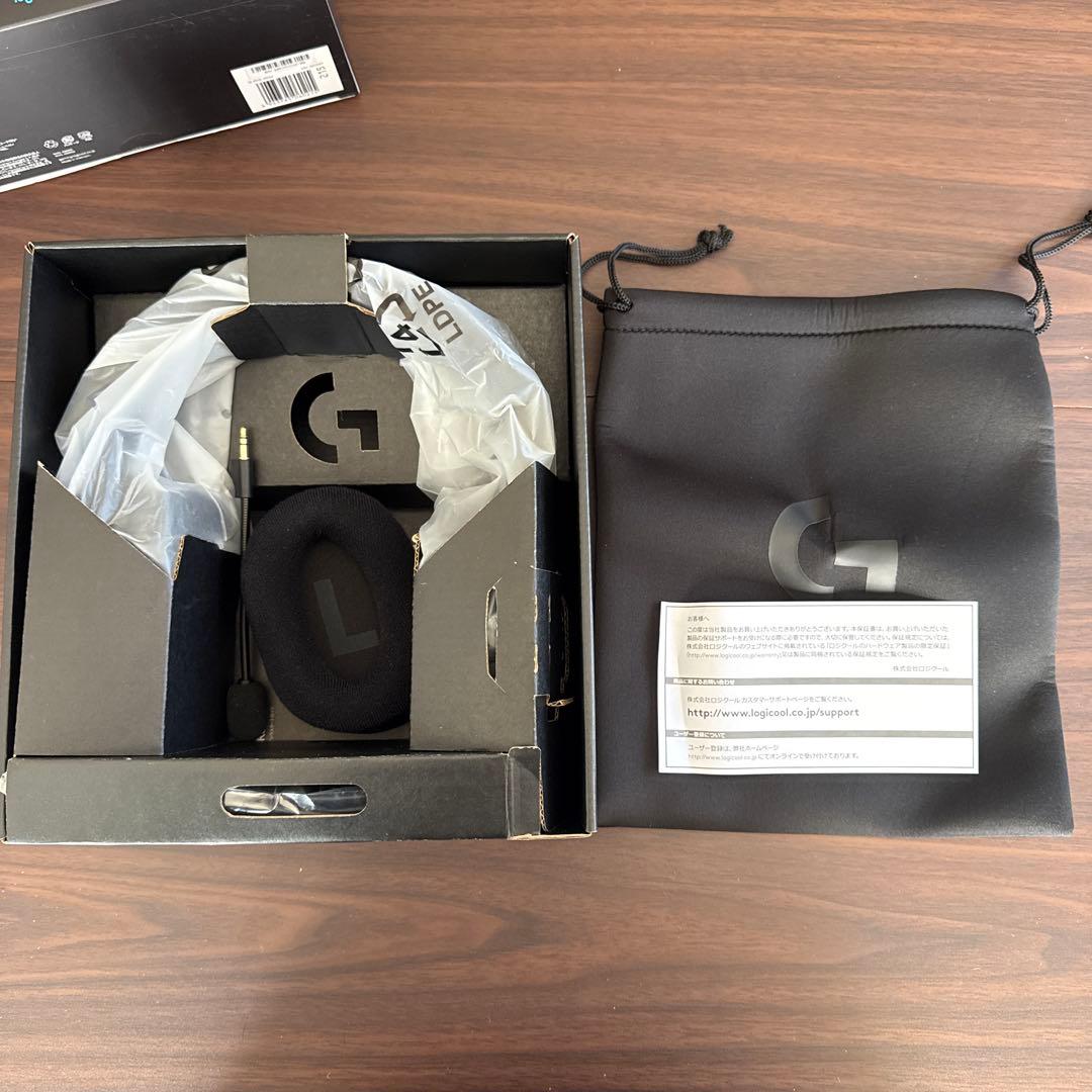 logicool PRO X ゲーミングヘッドセット　 G-PHS-003d