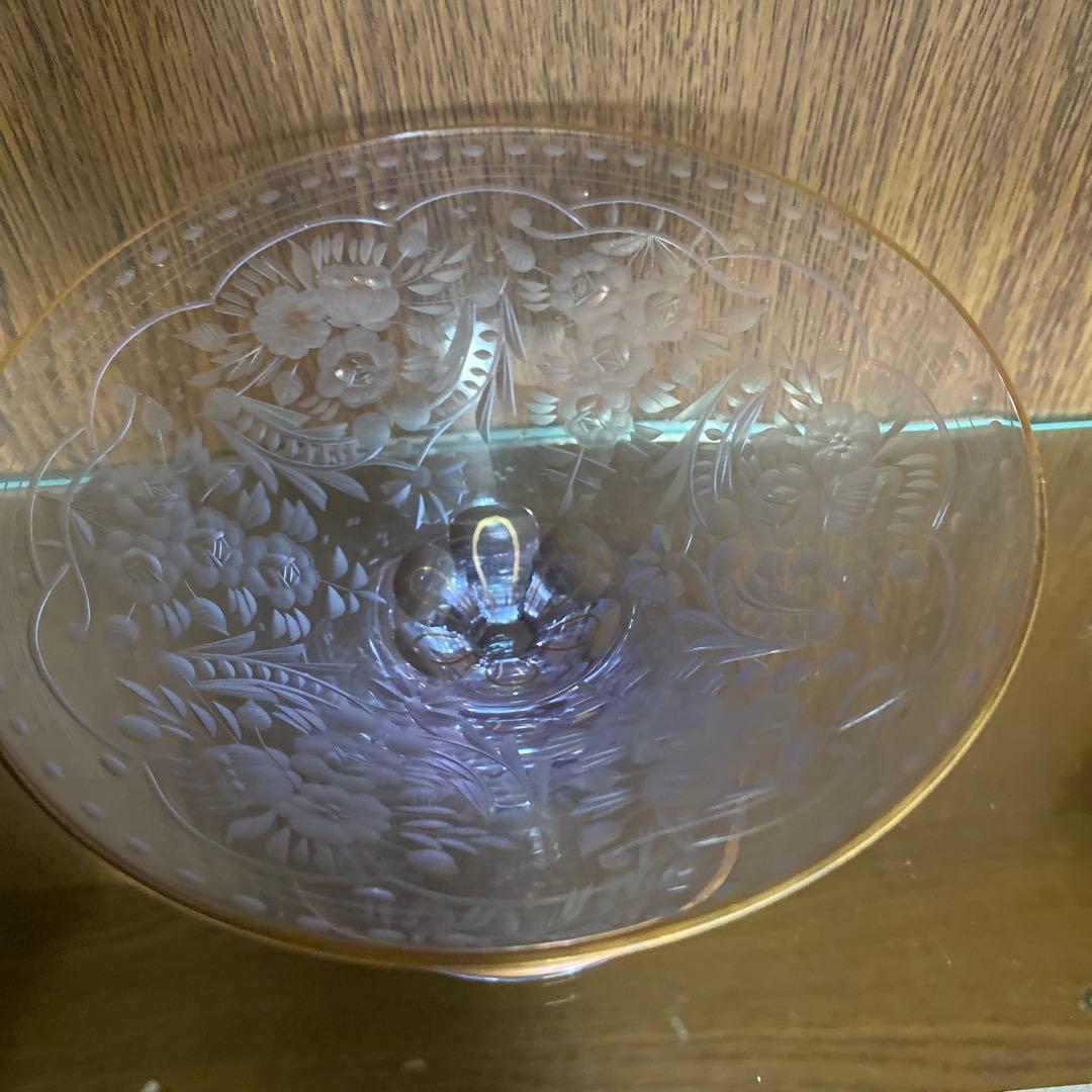 モーゼル　Moser 5個セット デザートグラス