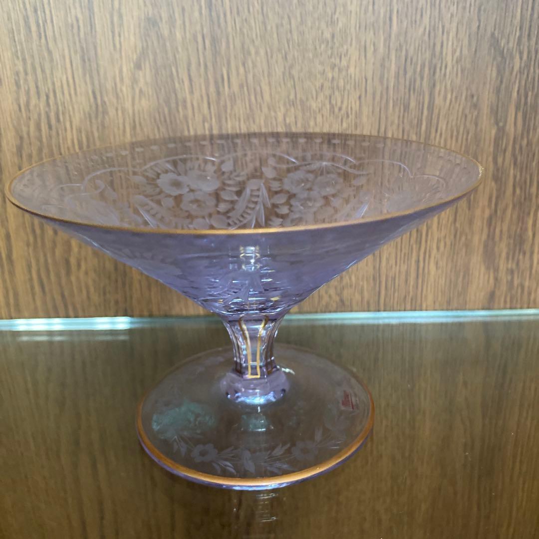 モーゼル　Moser 5個セット デザートグラス