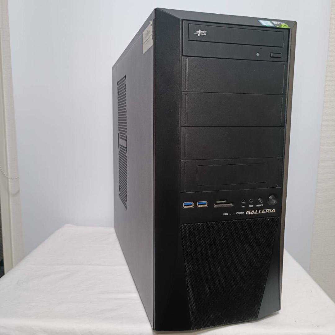 【激安ゲーミングPCフルセット】i7 7700K GTX1070 Office