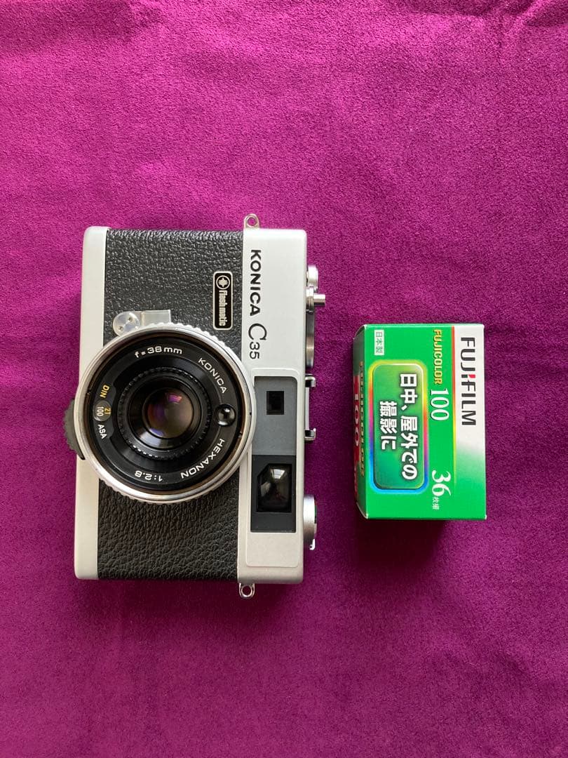 ❇️ KONICA C35 flashmatic ✳️ 点検、整備済み　✳️