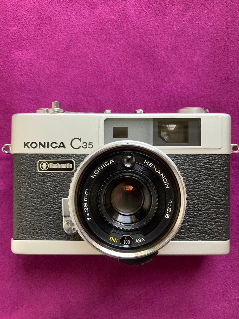 ❇️ KONICA C35 flashmatic ✳️ 点検、整備済み　✳️