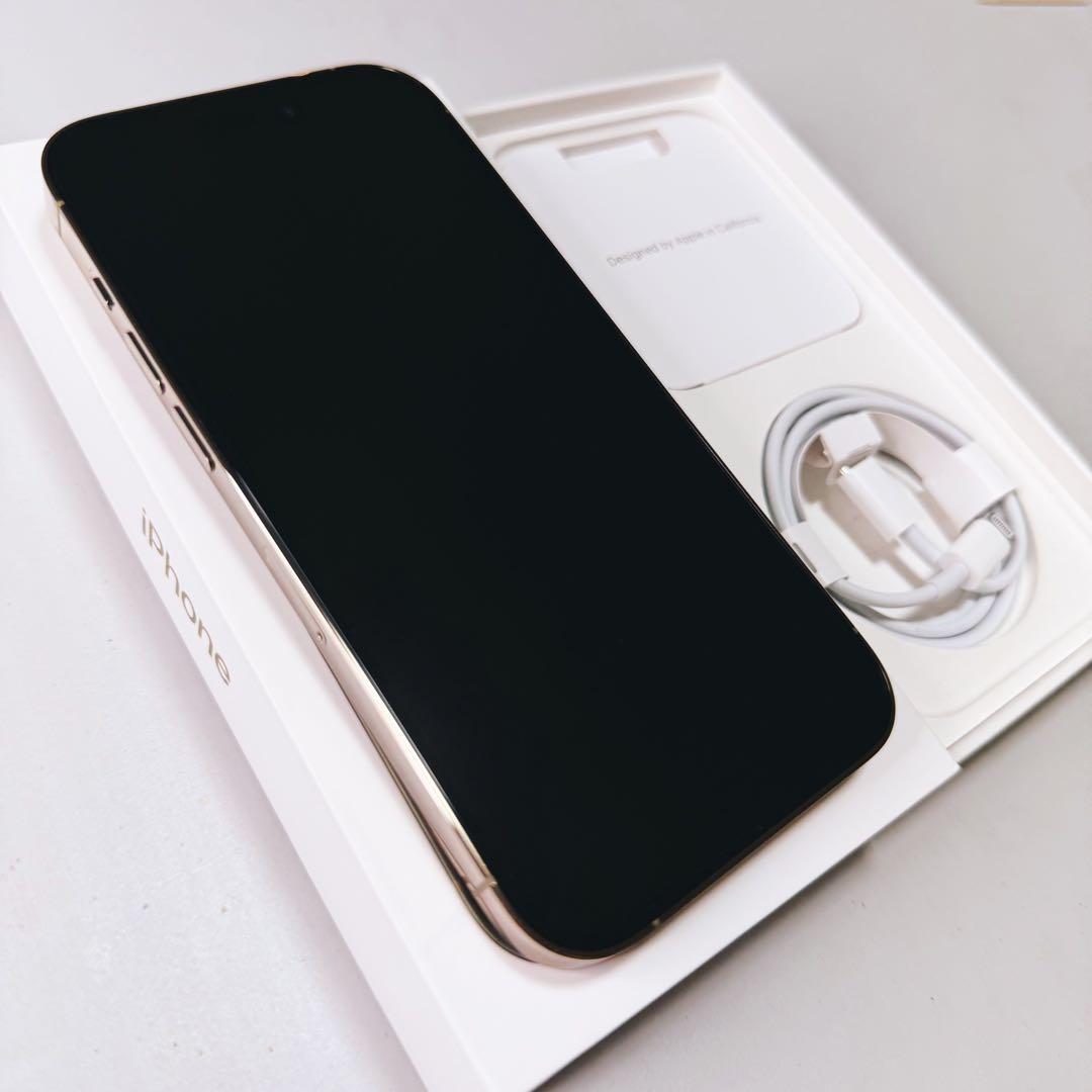 【美品】iPhone 14Pro 256GB SIMフリー バッテリー100%