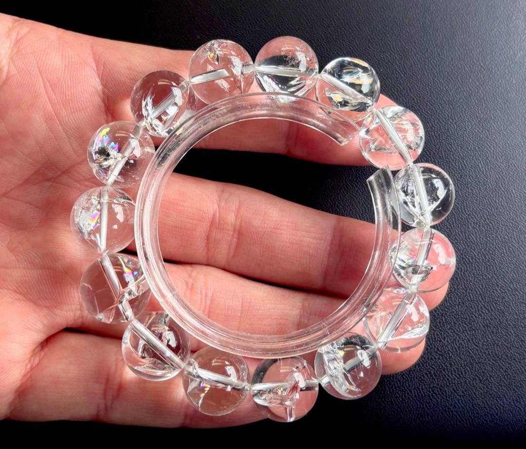 夢幻品質　ブラジル水晶最高峰の輝き　幻のトマスゴンサガ産　レインボークリスタル