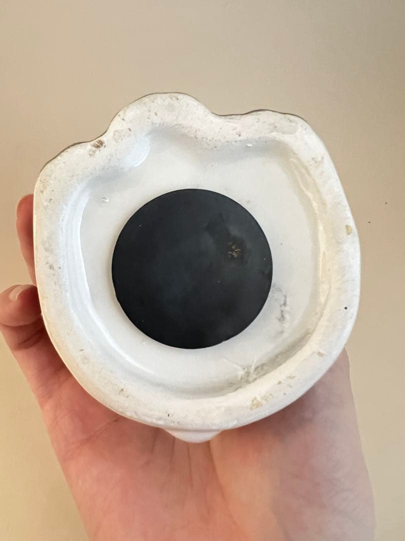 昭和レトロ　瀬戸ファンシー 招き猫　かわいい　陶器　貯金箱　約20cm