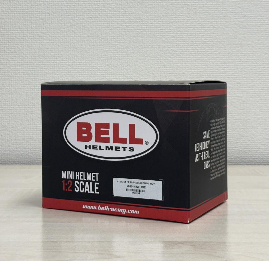 Bell 1/2 ミニ ヘルメット マクラーレン インディー 500 アロンソ