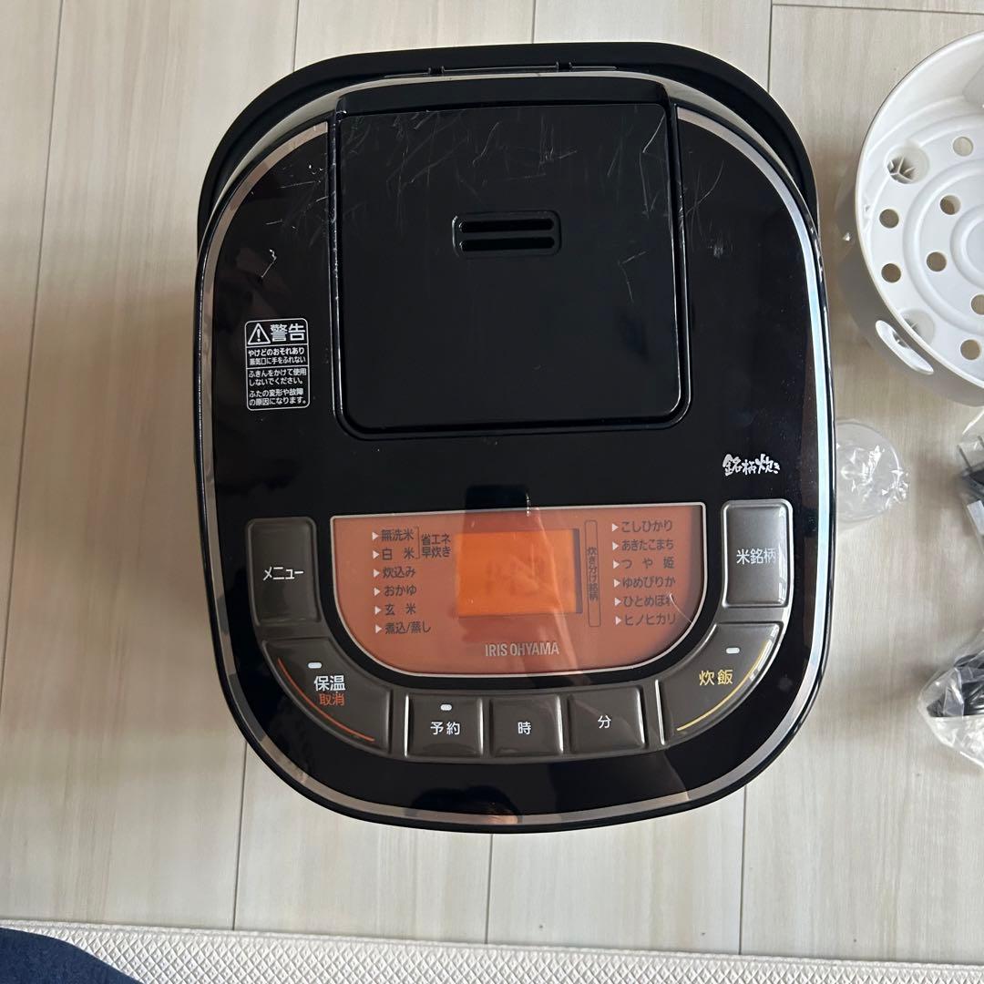 アイリスオーヤマ 炊飯器 10号　RC-MC10-B 最大炊飯容量：1.8L