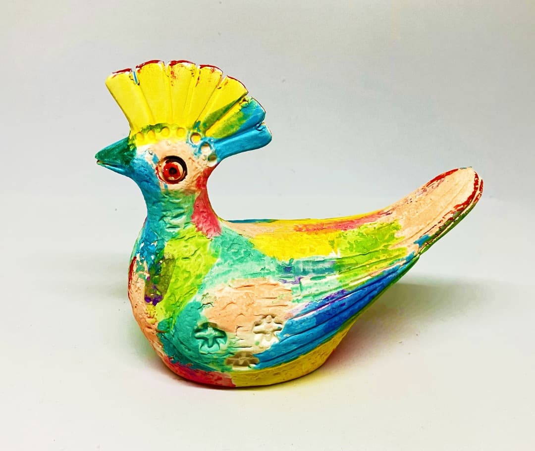 イタリア製・陶器の置物「鳩」Flavia／Bitossi
