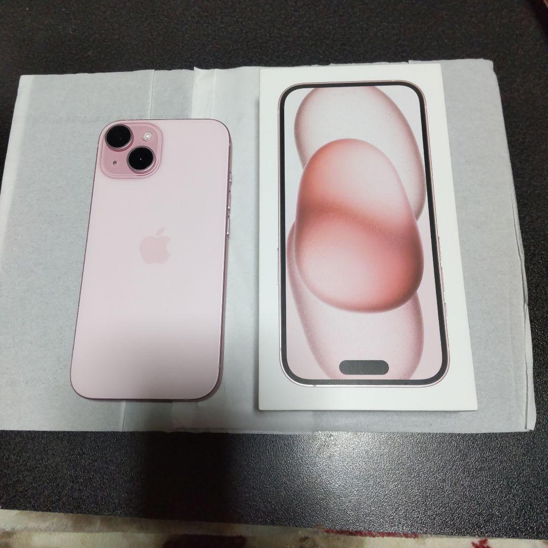 t*t様 <未使用品> iPhone15 128GB ピンク
