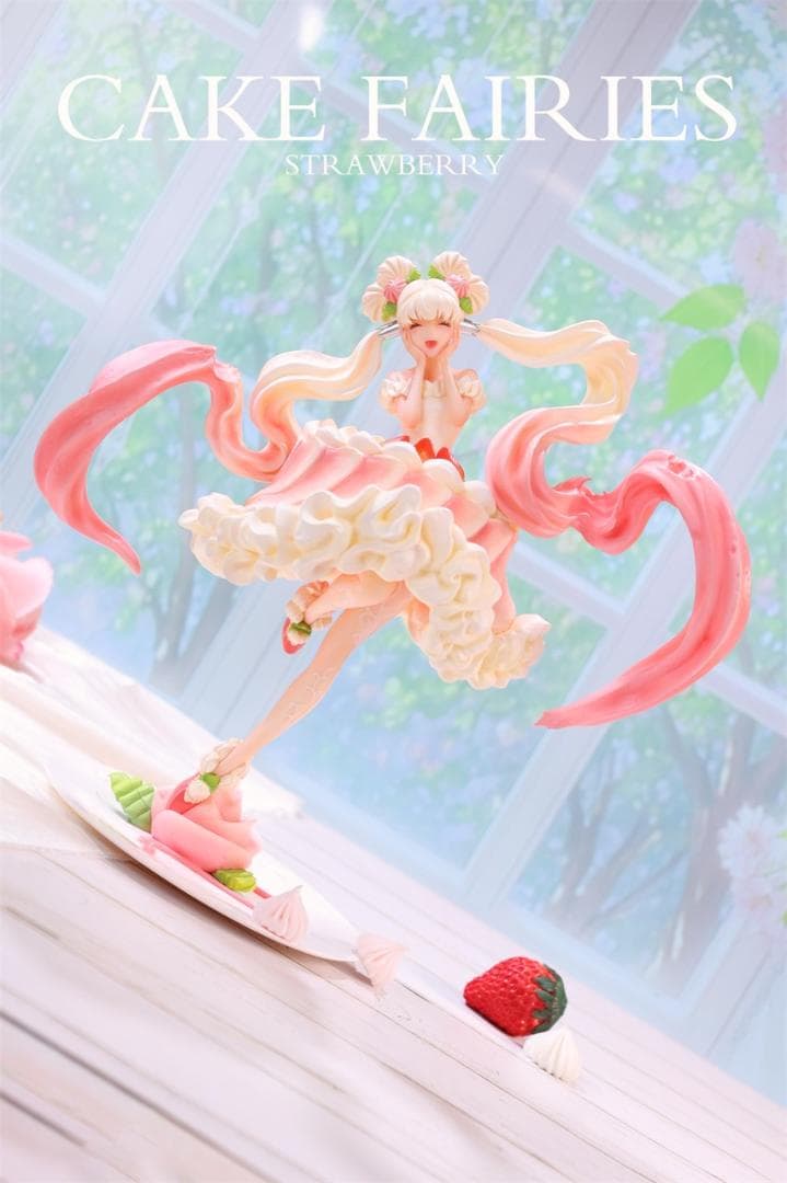 Cake Fairies Strawberry　ガレージキット　塗装済フィギュア