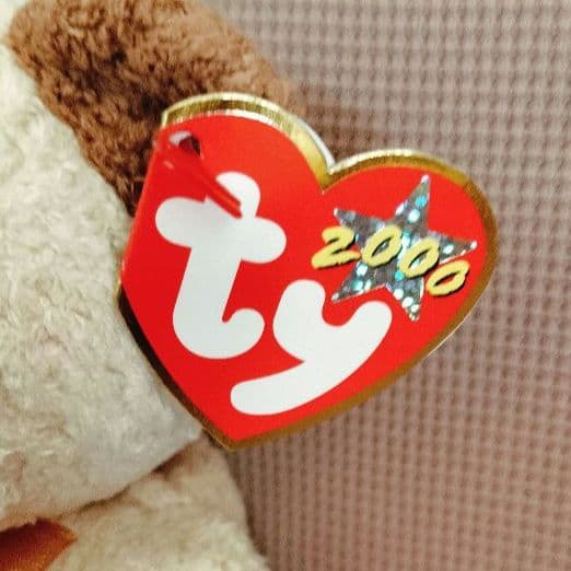 【3/1まで】ビーニーベイビーズBeanie BabiesHuggy 2000年