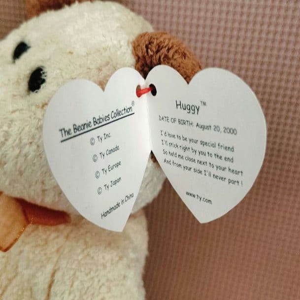 【3/1まで】ビーニーベイビーズBeanie BabiesHuggy 2000年